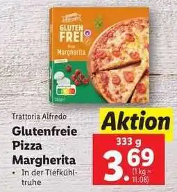 Lidl Trattoria Alfredo Glutenfreie Pizza Margherita Angebot