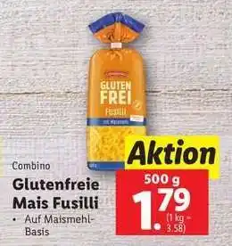 Lidl Combino Glutenfreie Mais Fusilli Angebot