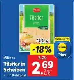 Lidl Tilsiter in Scheiben Angebot