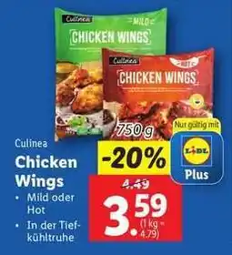 Lidl Culinea Chicken Wings Angebot