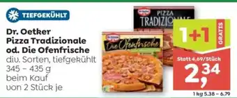 ADEG Dr. oetker pizza tradizionale od. die ofenfrische Angebot