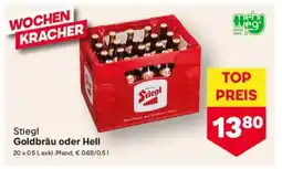 MPreis Stiegl Goldbräu oder Hell Angebot