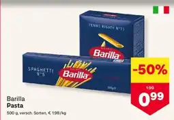 MPreis Barilla Pasta Angebot