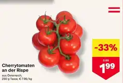 MPreis Cherrytomaten an der Rispe Angebot