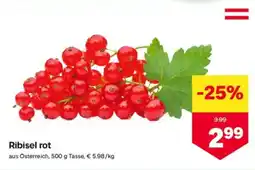 MPreis Ribisel rot Angebot