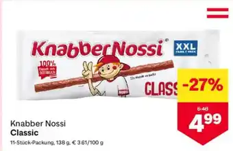 MPreis Knabber Nossi Classic Angebot