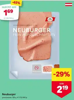 MPreis Neuburger Angebot