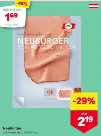 MPreis Neuburger Angebot