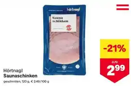 MPreis Hörtnagl Saunaschinken Angebot