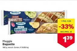 MPreis Meggle Baguette Angebot