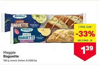 MPreis Meggle Baguette Angebot
