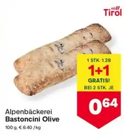 MPreis Alpenbäckerei bastoncini olive Angebot