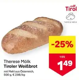 MPreis Therese Mölk Tiroler Weißbrot Angebot