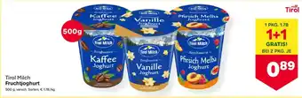 MPreis Tirol milch fruchtjoghurt Angebot