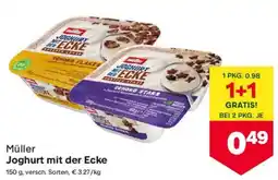 MPreis Müller joghurt mit der ecke Angebot