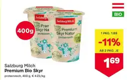 MPreis Salzburg milch premium bio skyr Angebot
