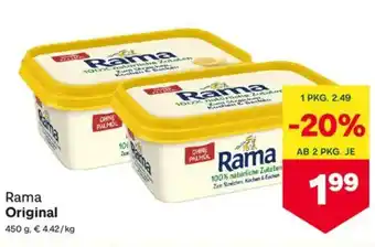 MPreis Rama original Angebot