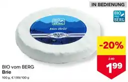 MPreis Bio vom berg brie Angebot