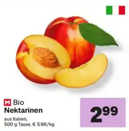 MPreis Bio Nektarinen Angebot