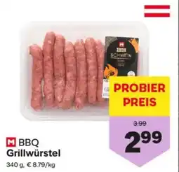 MPreis Bbq grillwürstel Angebot