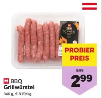 MPreis Bbq grillwürstel Angebot