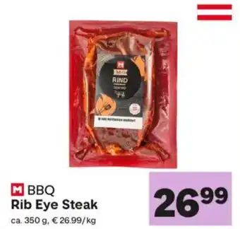 MPreis Bbq rib eye steak Angebot