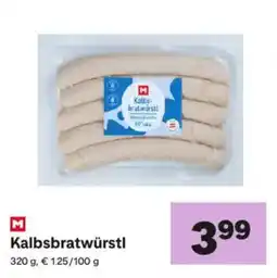 MPreis Kalbsbratwürstl Angebot