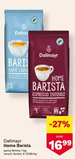 MPreis Dallmayr Home Barista Angebot