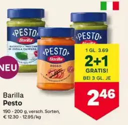 MPreis Barilla Pesto Angebot