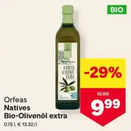 MPreis Orfeas Natives Bio-Olivenöl extra Angebot
