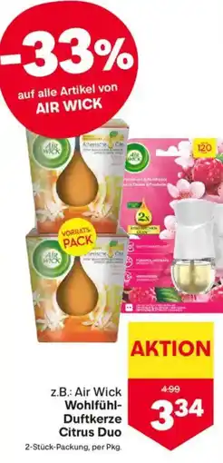 MPreis Wohlfühl- duftkerze citrus duo Angebot