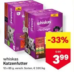 MPreis Whiskas katzenfutter Angebot