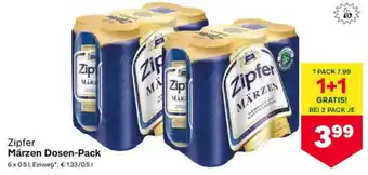 MPreis Zipfer Märzen Dosen-Pack Angebot