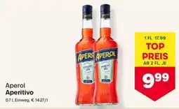 MPreis Aperol aperitivo Angebot