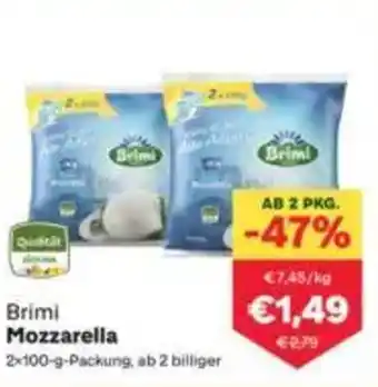 MPreis Brimi mozzarella Angebot
