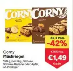 MPreis Corny müsliriegel Angebot