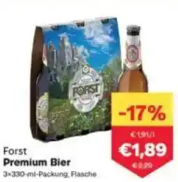 MPreis Forst Premium Bier Angebot
