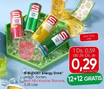 Eurospar S-BUDGET Energy Drink Angebot