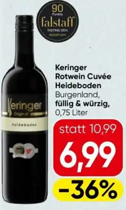 Eurospar Keringer rotwein cuvée heideboden Angebot