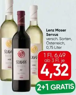 Eurospar Lenz moser servus Angebot