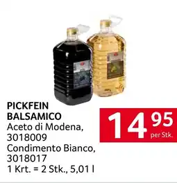 Transgourmet Pickfein balsamico Angebot