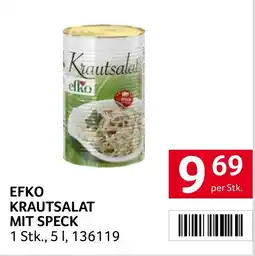 Transgourmet Efko krautsalat mit speck Angebot
