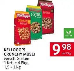 Transgourmet Kellogg's crunchy müsli Angebot