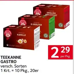 Transgourmet Teekanne gastro Angebot