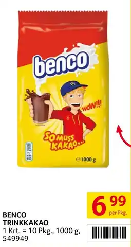 Transgourmet Benco trinkkakao Angebot