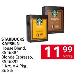 Transgourmet Starbucks kapseln Angebot