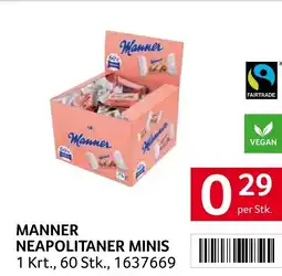 Transgourmet Manner neapolitaner minis Angebot
