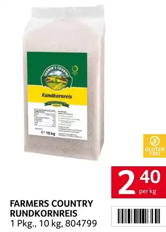 Transgourmet Farmers country rundkornreis Angebot