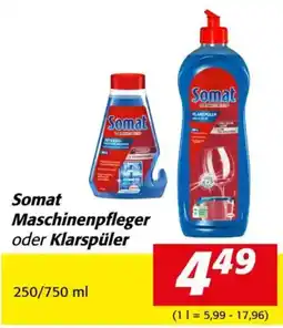 Nah&Frisch Maschinenpfleger oder klarspüler Angebot