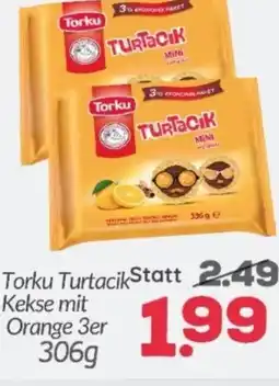 ETSAN Torku Turtacik Kekse mit Orange 3er Angebot